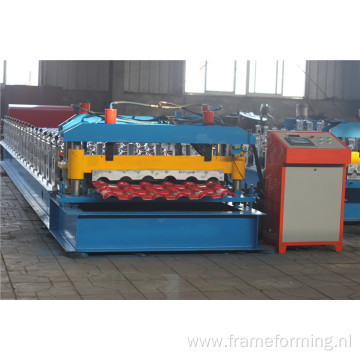 Glazed Tile Roll Forming Machine,Steel Tile Roll Foming Machine,Metal Tile Forming Machine